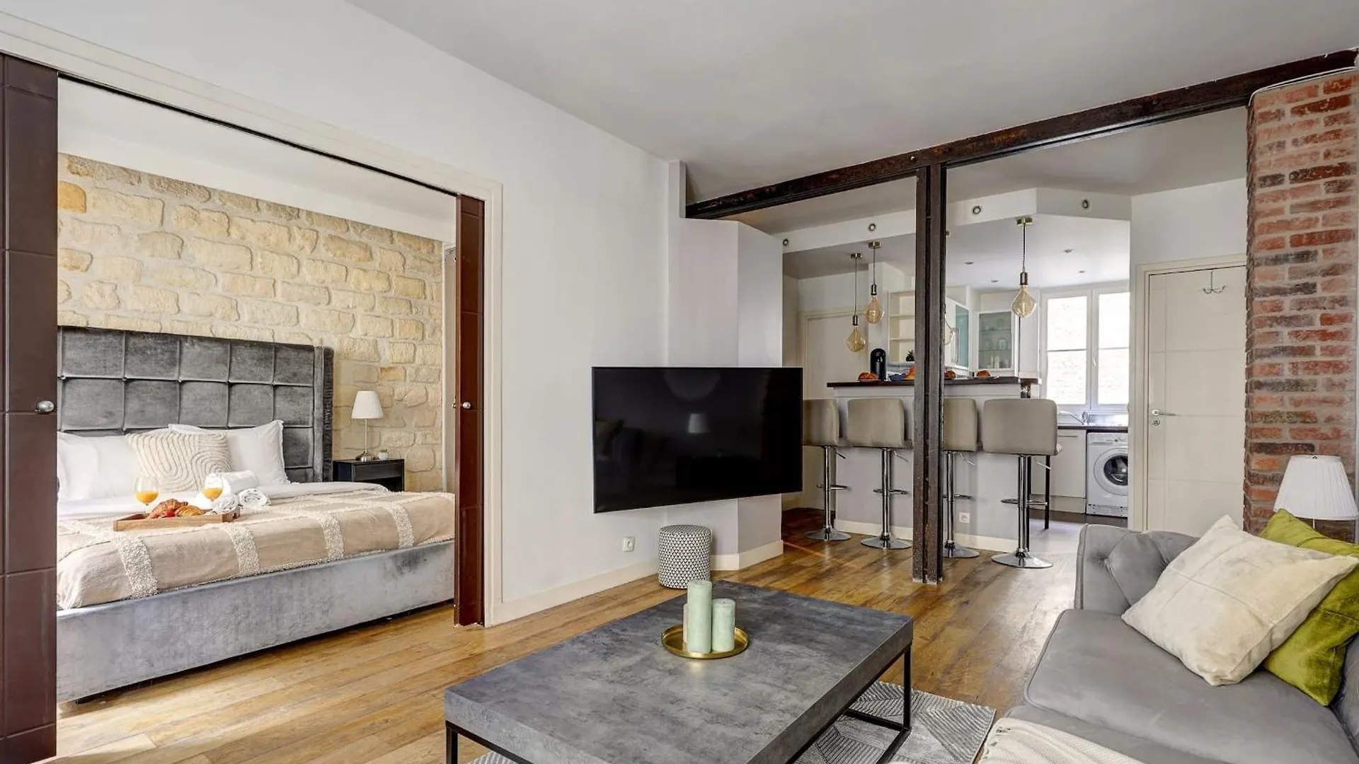 Bnbnova - 2Br - Montparnasse & Jardin Du Luxembourg Paříž 0*,  Francie